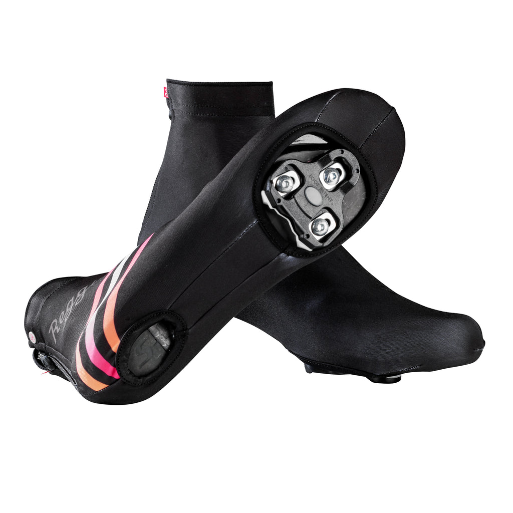 Flashy Black Shoe Covers (Unisex)