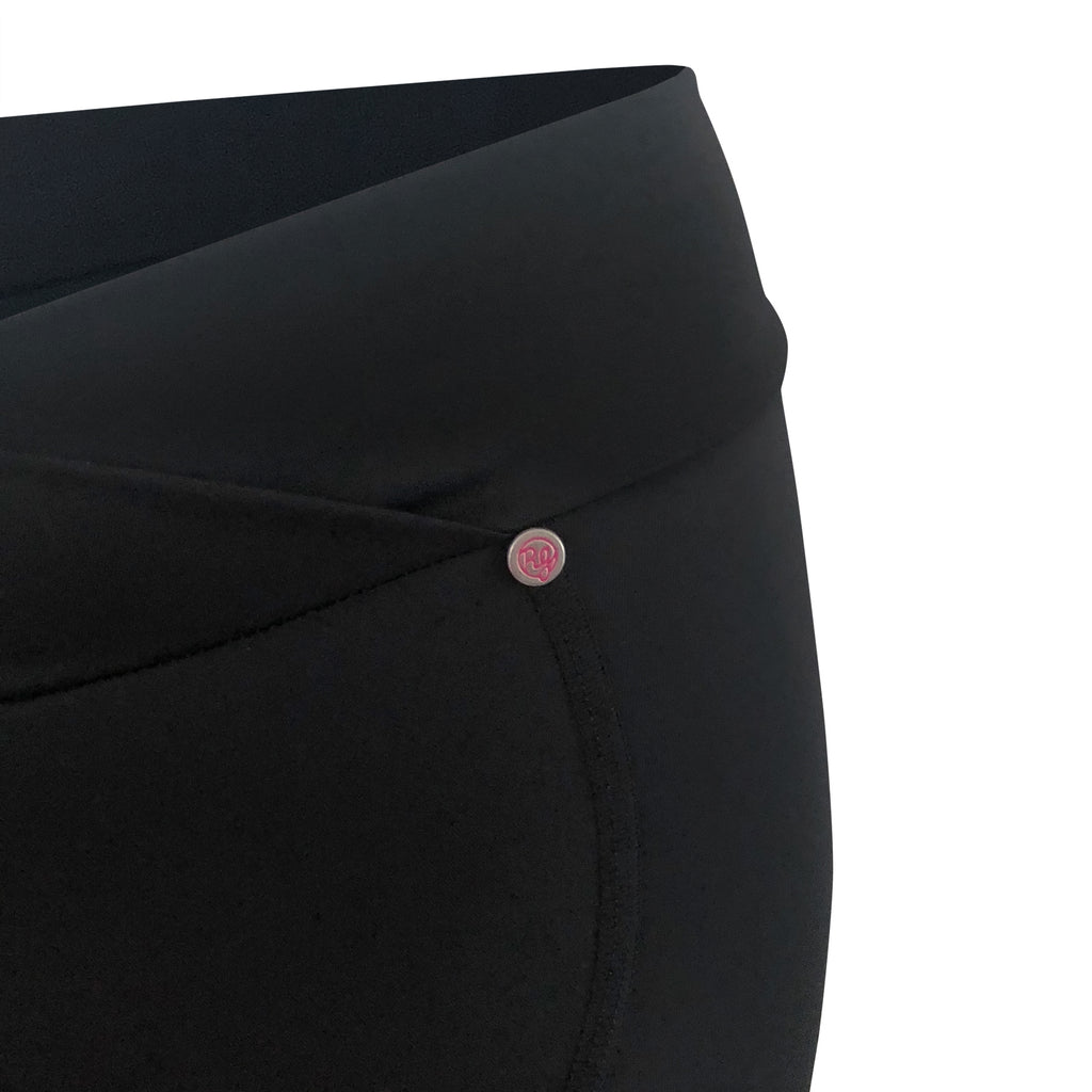 Classy Pink Namaste No-Bib Shorts (Women’s)